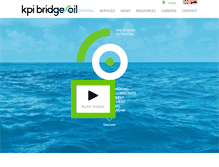 Tablet Screenshot of kpibridgeoil.com